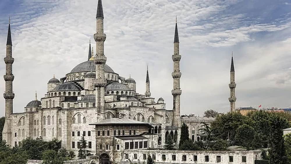 جاذبه های توریستی استانبول مسجد سلطان احمد